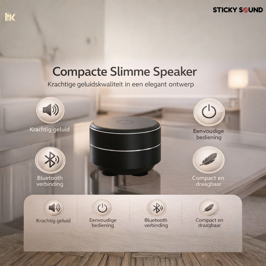 Sticky Sound⢠Mini Luidspreker