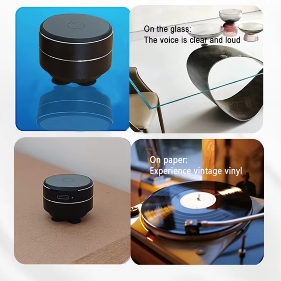 Mini Bluetooth-speaker die overal te bevestigen