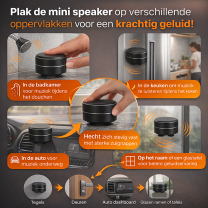 Sticky Sound™ Mini Luidspreker